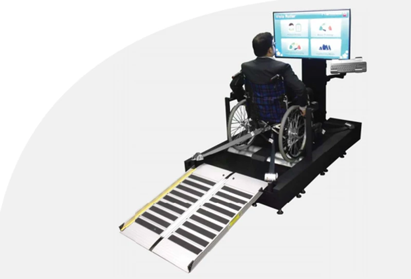 Visio Roller — a wheelchair training and assessment simulator